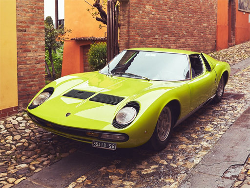 Sliko Lamborghini Miura P400 Puzzle
