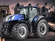 Sliko Obnovljen vleke priklenjenega traktorja